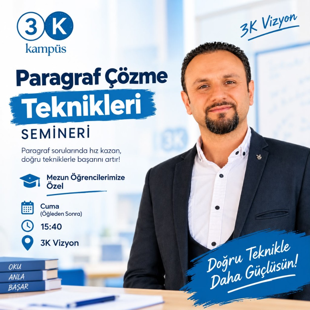 Paragraf Çözme Teknikleri Semineri